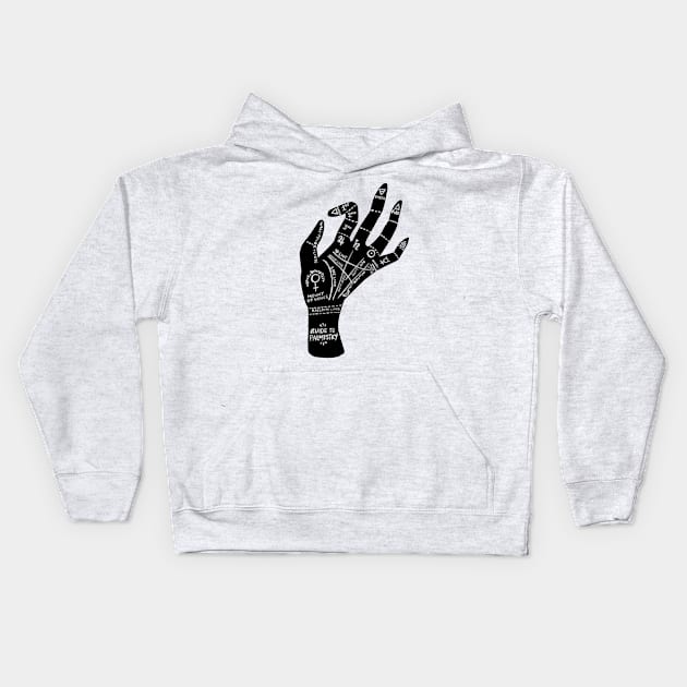 Palmistry Kids Hoodie by CatCoq